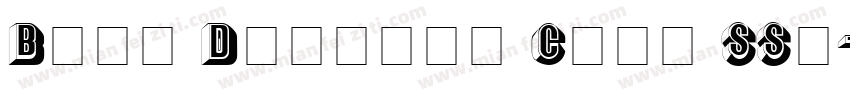 Boya Display Caps SSi字体转换